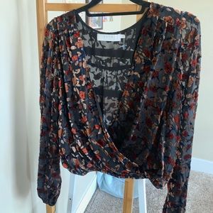 ASTR the Label Fall Blouse